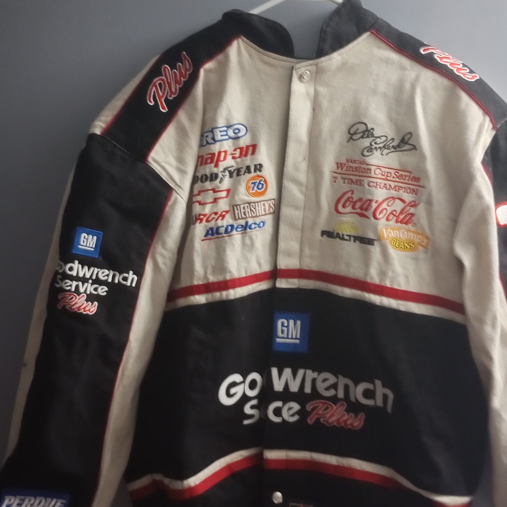 Dale Earnhardt #3 Racing Jacket with Logos 2002